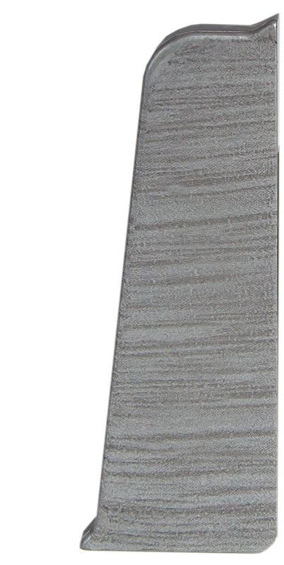 Заглушка правая Аллюминиум 70мм (17)