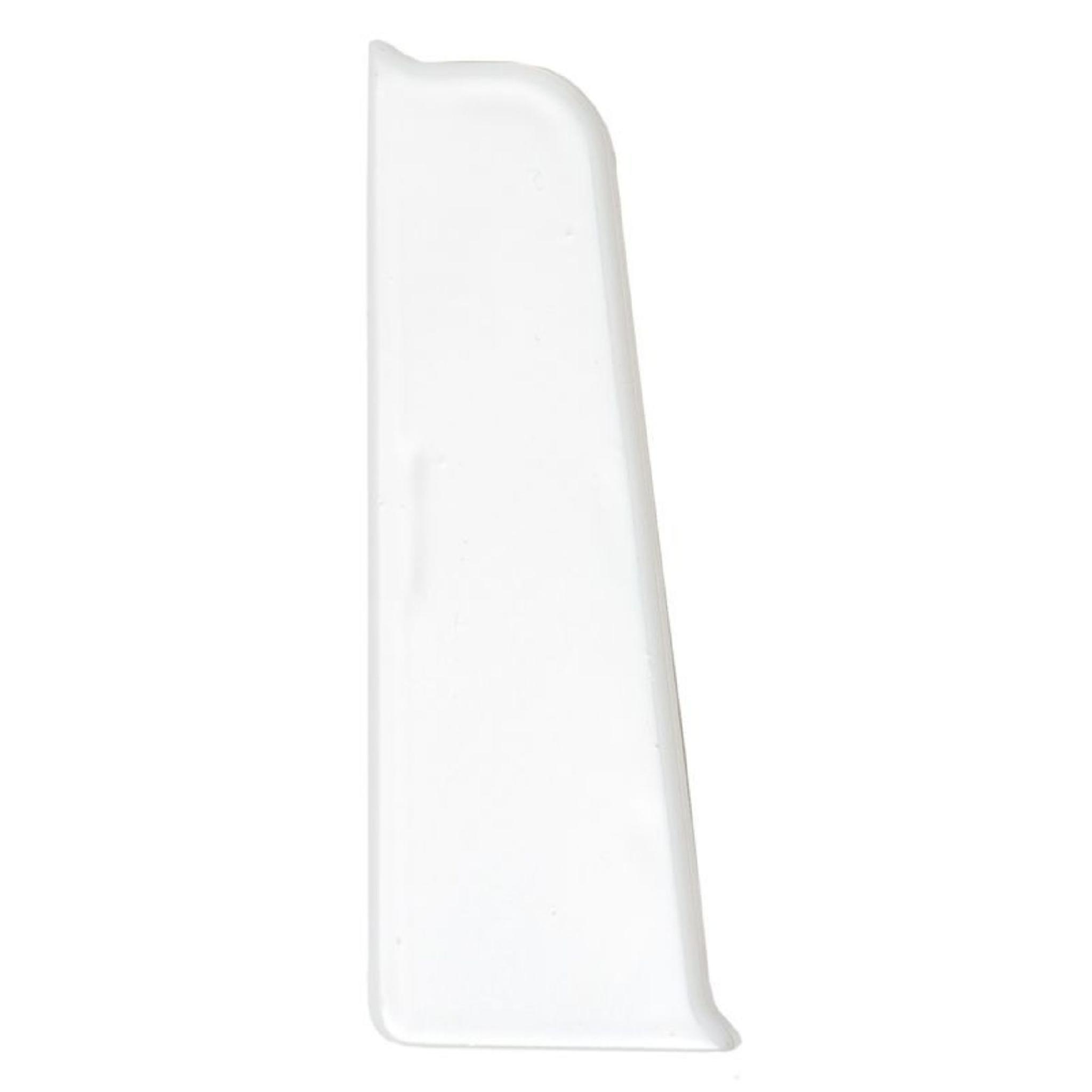 Заглушка левая Белый Блеск 70мм (01)