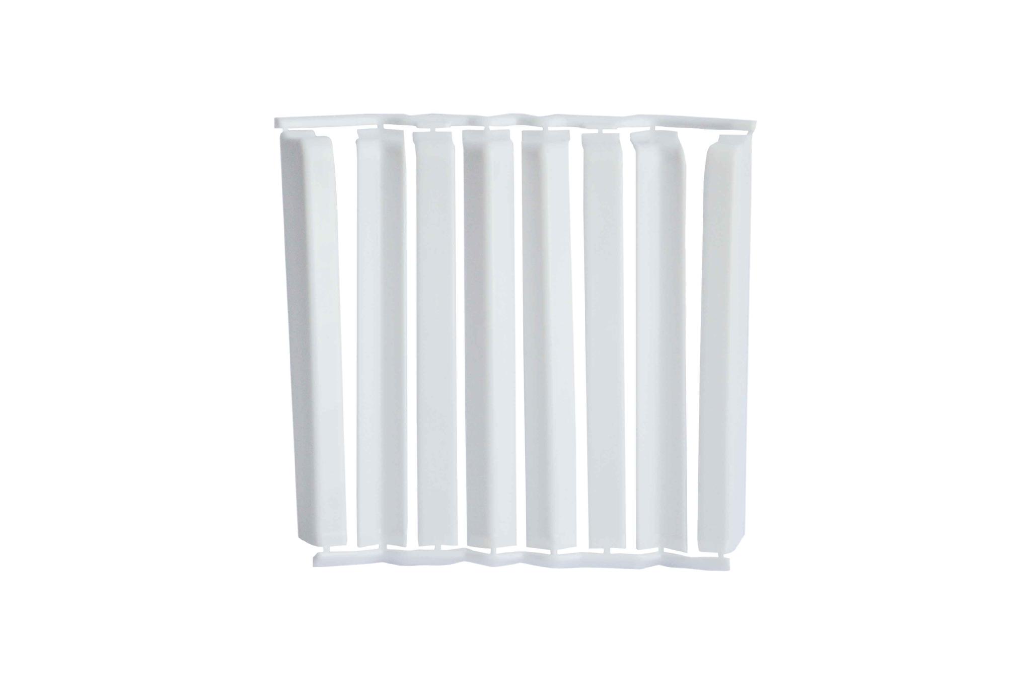 Накладки д/пл прямоугольного "Идеал Дюра" Белый( 2 набора из 8эл. флоупак)