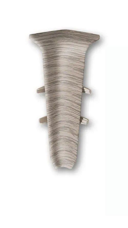 Угол внутренний 215 Дуб снежный 70мм