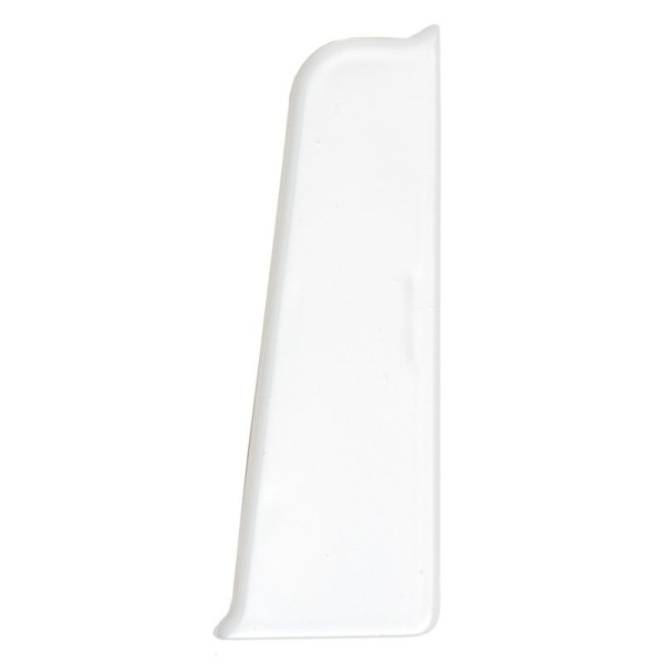 Заглушка правая Белый Блеск 70мм (01)