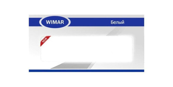 Плинтус Серия Колибри 58мм Белый (829)
