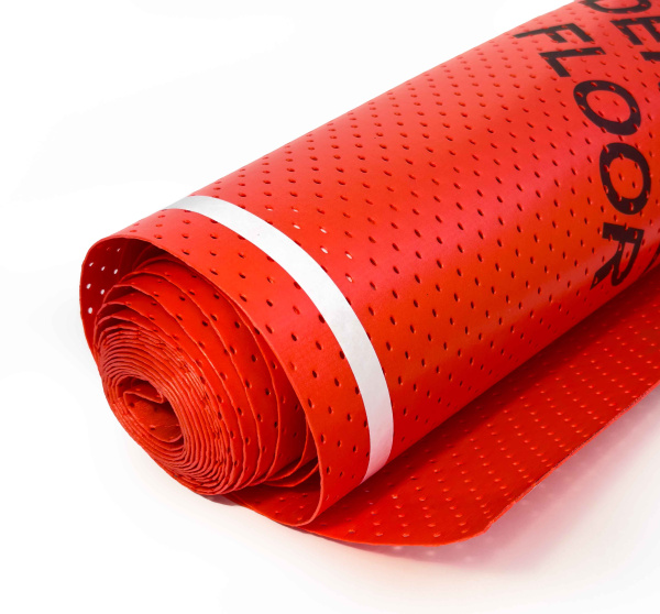 Подложка рулонная красная с перфорацией  под SPC TM WVF 10 кв.м./ рулон