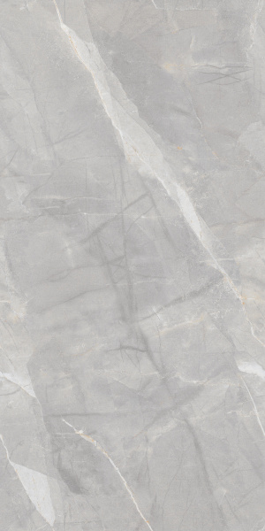 Керамогранит глазурированный глянцевый (600*1200*8) KGI 1208-26G DAMASTA GREY (ДАМАСТА ГРЕЙ)
