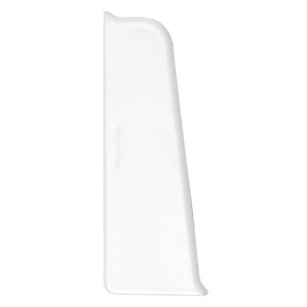 Заглушка левая Белый Блеск 70мм (01) Заглушка левая Белый Блеск 70мм (01)