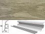Плинтус Чайка с мяг.краем  Дуб американский 58мм (ТР 58 131)